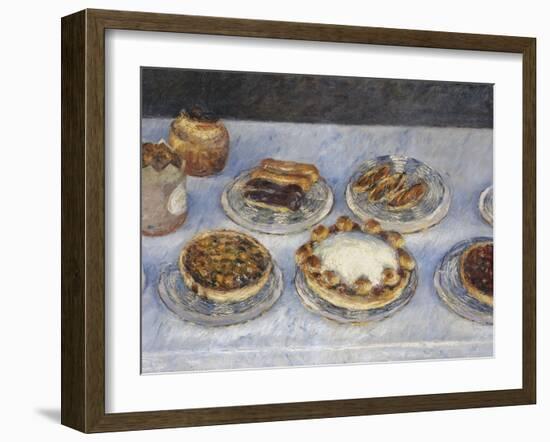 Cakes; Gateaux-Gustave Caillebotte-Framed Giclee Print