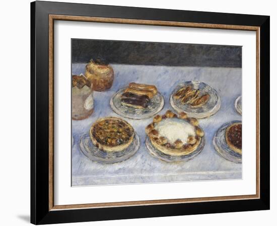 Cakes; Gateaux-Gustave Caillebotte-Framed Giclee Print