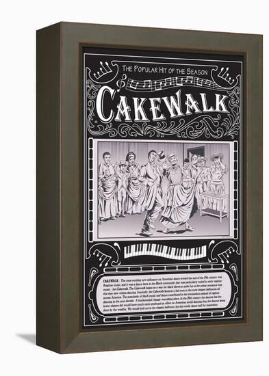 Cakewalk-Wilbur Pierce-Framed Stretched Canvas