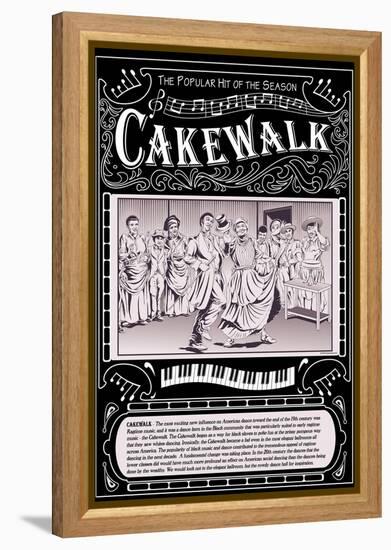 Cakewalk-Wilbur Pierce-Framed Stretched Canvas