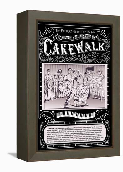 Cakewalk-Wilbur Pierce-Framed Stretched Canvas