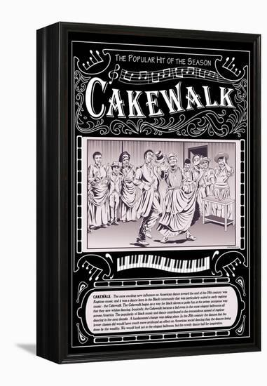 Cakewalk-Wilbur Pierce-Framed Stretched Canvas