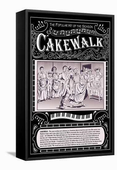 Cakewalk-Wilbur Pierce-Framed Stretched Canvas