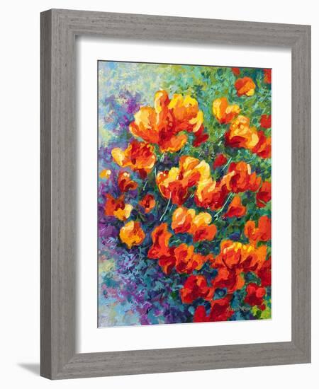 Cal Poppies-Marion Rose-Framed Giclee Print