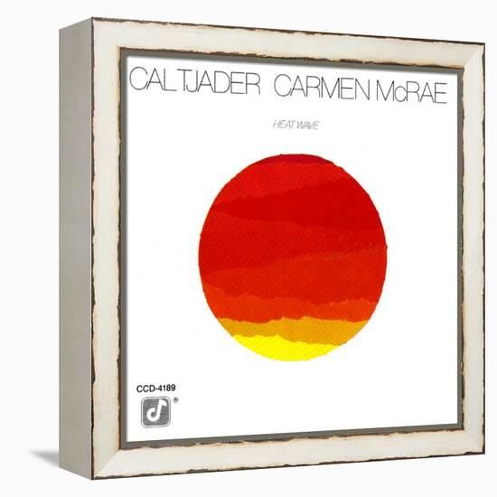 Cal Tjader and Carmen McRae - Heat Wave-null-Framed Stretched Canvas