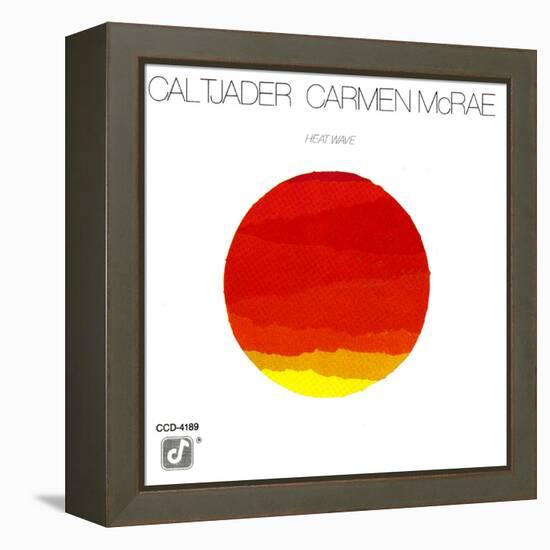 Cal Tjader and Carmen McRae - Heat Wave-null-Framed Stretched Canvas