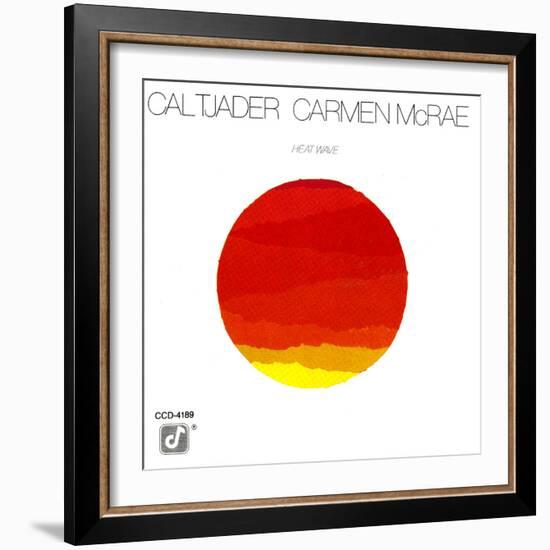 Cal Tjader and Carmen McRae - Heat Wave-null-Framed Art Print