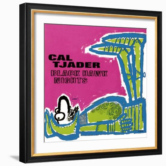 Cal Tjader - Black Hawk Nights-null-Framed Art Print