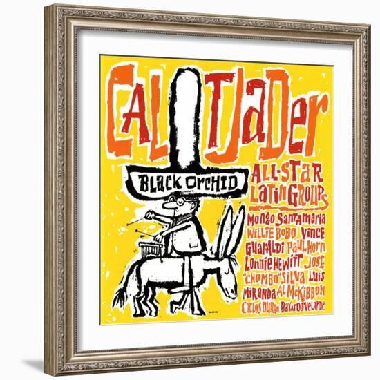 Cal Tjader - Black Orchid-null-Framed Art Print