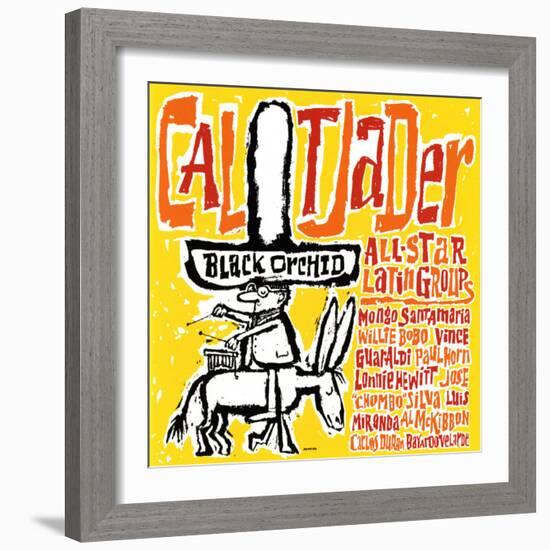 Cal Tjader - Black Orchid-null-Framed Art Print