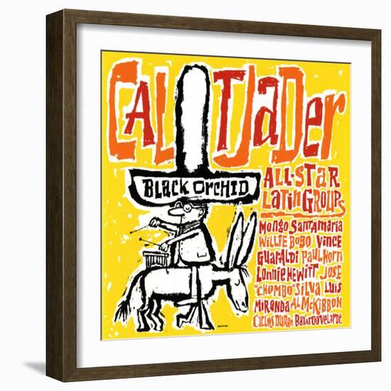 Cal Tjader - Black Orchid-null-Framed Art Print