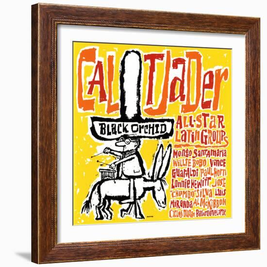 Cal Tjader - Black Orchid-null-Framed Art Print