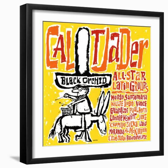 Cal Tjader - Black Orchid-null-Framed Art Print