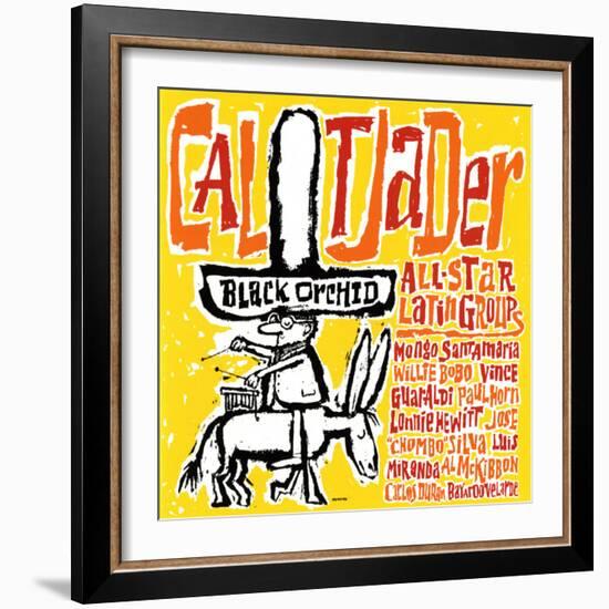 Cal Tjader - Black Orchid-null-Framed Art Print