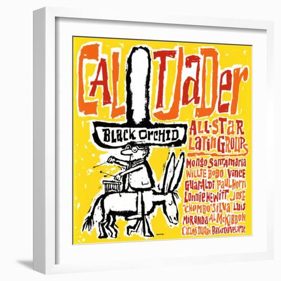 Cal Tjader - Black Orchid-null-Framed Art Print