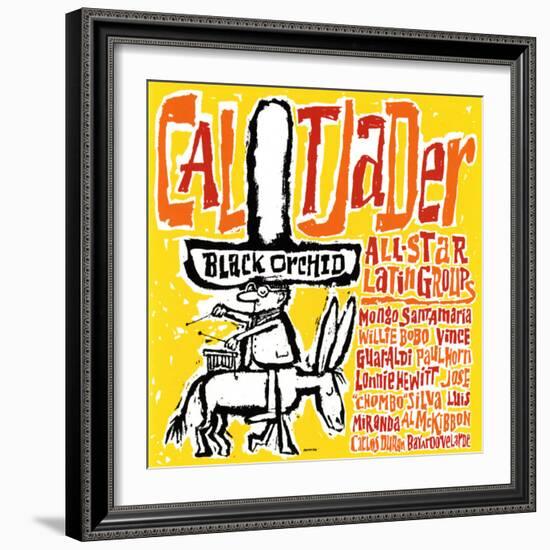 Cal Tjader - Black Orchid-null-Framed Art Print