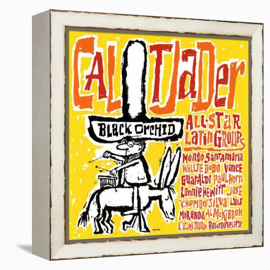 Cal Tjader - Black Orchid-null-Framed Stretched Canvas