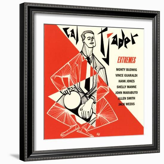 Cal Tjader - Extremes-null-Framed Art Print