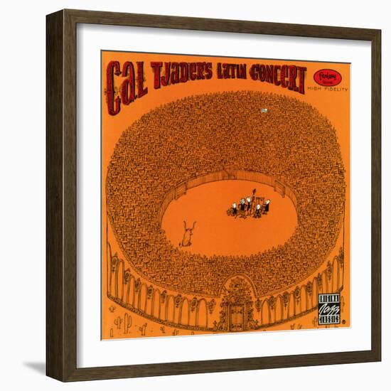 Cal Tjader - Latin Concert-null-Framed Art Print