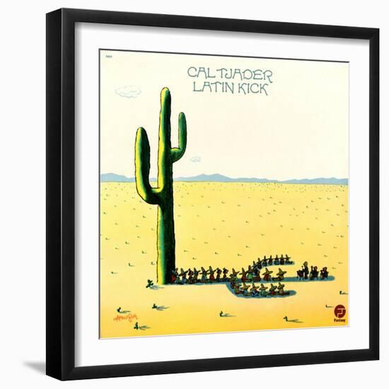 Cal Tjader - Latin Kick-null-Framed Art Print