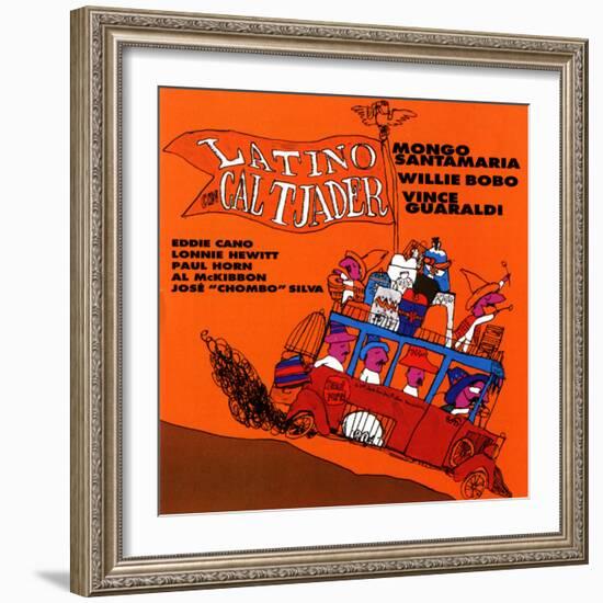 Cal Tjader - Latino-null-Framed Art Print