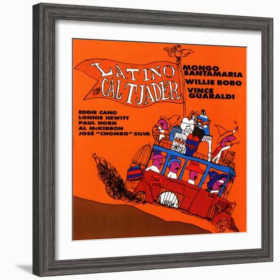 Cal Tjader - Latino-null-Framed Art Print