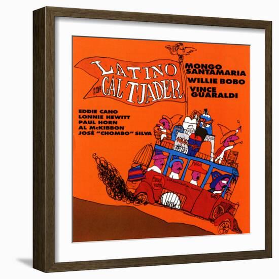 Cal Tjader - Latino-null-Framed Art Print