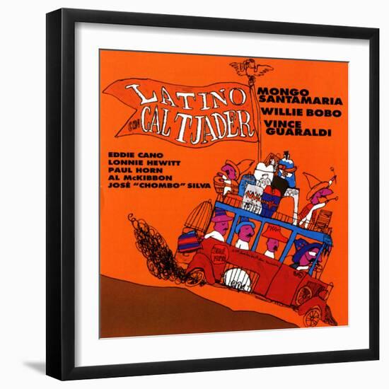 Cal Tjader - Latino-null-Framed Art Print