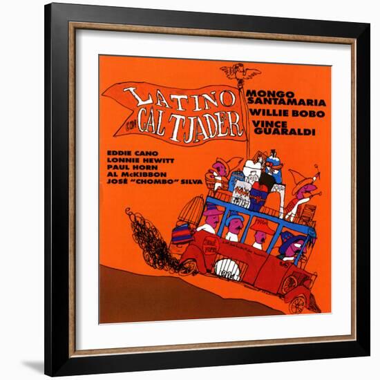 Cal Tjader - Latino-null-Framed Art Print