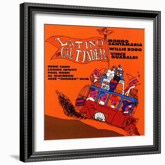 Cal Tjader - Latino-null-Framed Art Print