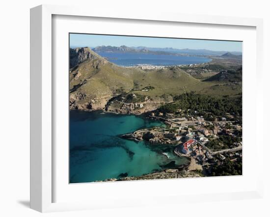 Cala De San Vicente, Mallorca, Balearic Islands, Spain, Mediterranean, Europe-Hans Peter Merten-Framed Photographic Print