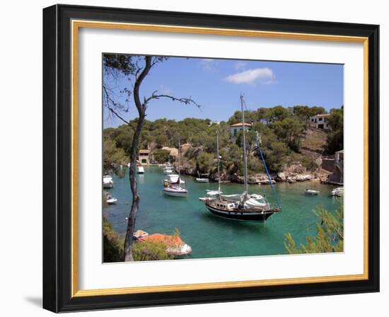 Cala Figuera, Mallorca, Balearic Islands, Spain, Mediterranean, Europe-Hans Peter Merten-Framed Photographic Print