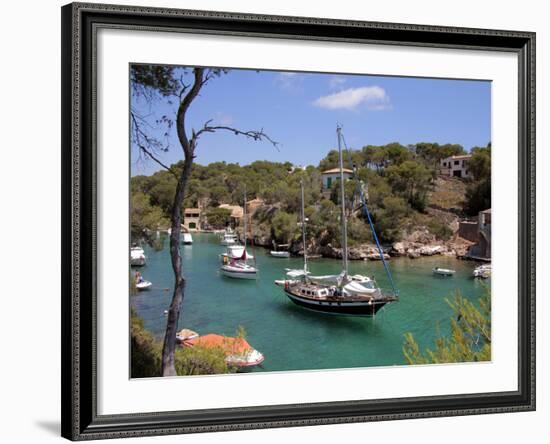 Cala Figuera, Mallorca, Balearic Islands, Spain, Mediterranean, Europe-Hans Peter Merten-Framed Photographic Print