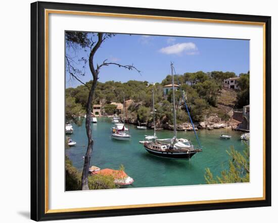 Cala Figuera, Mallorca, Balearic Islands, Spain, Mediterranean, Europe-Hans Peter Merten-Framed Photographic Print