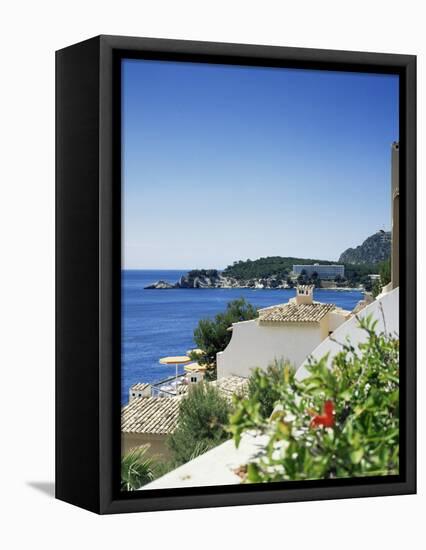 Cala Fornella, Majorca, Balearic Islands, Spain, Mediterranean-L Bond-Framed Premier Image Canvas