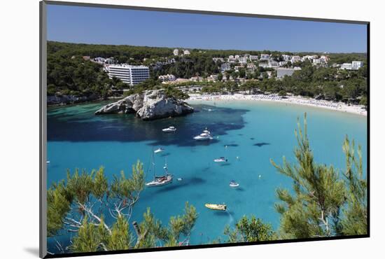 Cala Galdana, Menorca, Balearic Islands, Spain, Mediterranean-Stuart Black-Mounted Photographic Print