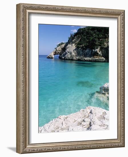 Cala Goloritze, Golfe d'Orosei, Island of Sardinia, Italy, Mediterranean, Europe-Bruno Morandi-Framed Photographic Print