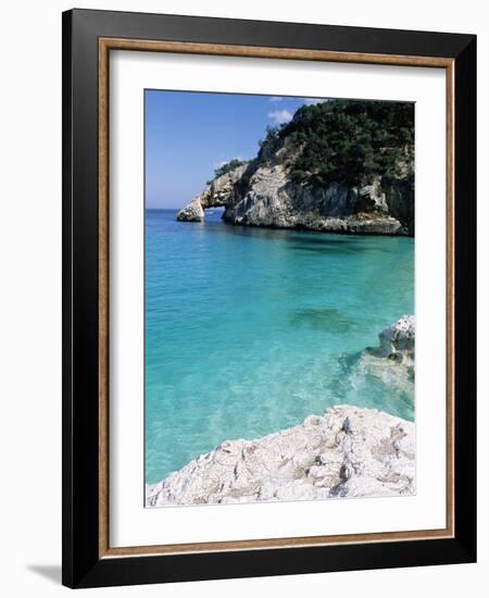 Cala Goloritze, Golfe d'Orosei, Island of Sardinia, Italy, Mediterranean, Europe-Bruno Morandi-Framed Photographic Print