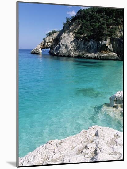 Cala Goloritze, Golfe d'Orosei, Island of Sardinia, Italy, Mediterranean, Europe-Bruno Morandi-Mounted Photographic Print