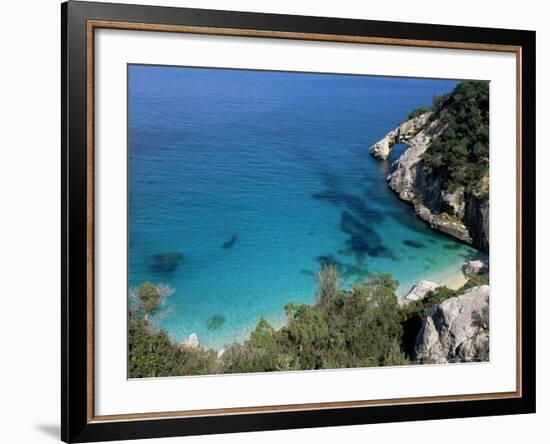 Cala Goloritze, Golfe Di Orosei, Sardinia, Italy, Mediterranean-Bruno Morandi-Framed Photographic Print