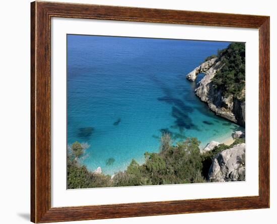 Cala Goloritze, Golfe Di Orosei, Sardinia, Italy, Mediterranean-Bruno Morandi-Framed Photographic Print