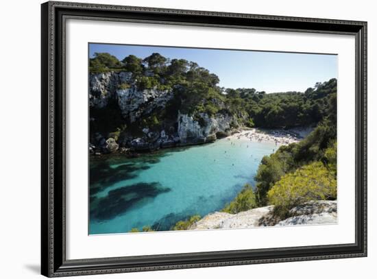 Cala Macarelleta, Near Cala Galdana, South West Coast-Stuart Black-Framed Photographic Print