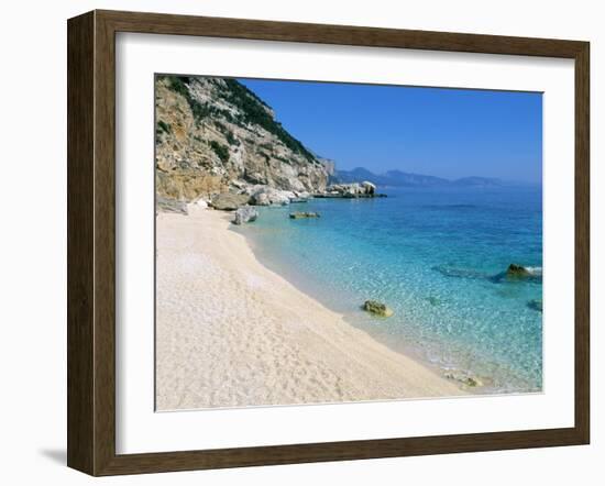 Cala Mariolu, Cala Gonone, Golfe Di Orosei (Orosei Gulf), Island of Sardinia, Italy-Bruno Morandi-Framed Photographic Print