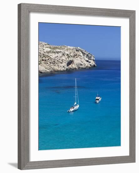 Cala San Vincente (Cala Sant Vicenc), Mallorca (Majorca), Balearic Islands, Spain, Mediterranean, E-Stuart Black-Framed Photographic Print