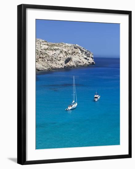 Cala San Vincente (Cala Sant Vicenc), Mallorca (Majorca), Balearic Islands, Spain, Mediterranean, E-Stuart Black-Framed Photographic Print