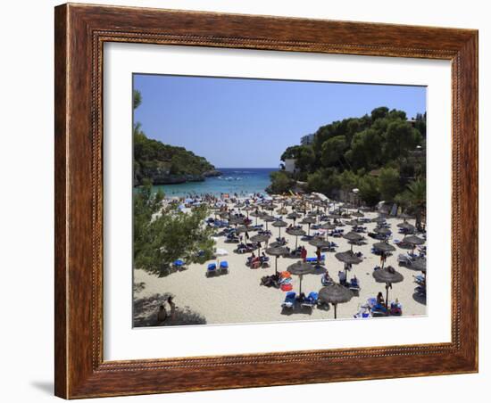 Cala Santanyi, Mallorca (Majorca), Balearic Islands, Spain, Mediterranean, Europe-Stuart Black-Framed Photographic Print