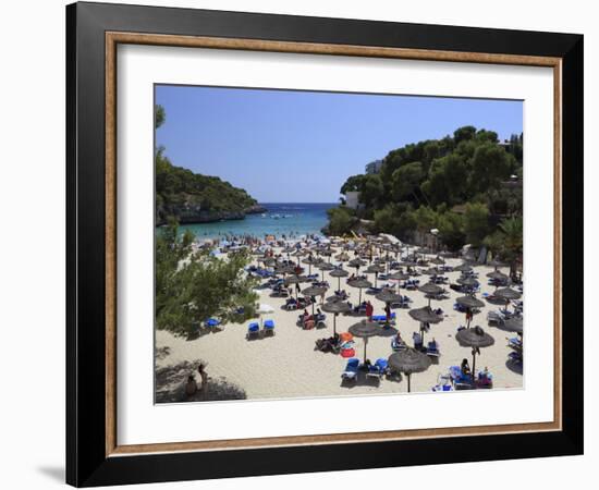 Cala Santanyi, Mallorca (Majorca), Balearic Islands, Spain, Mediterranean, Europe-Stuart Black-Framed Photographic Print