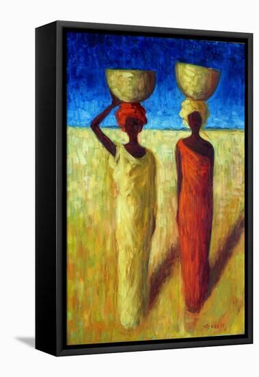 Calabash Cousins , 2017-Tilly Willis-Framed Premier Image Canvas