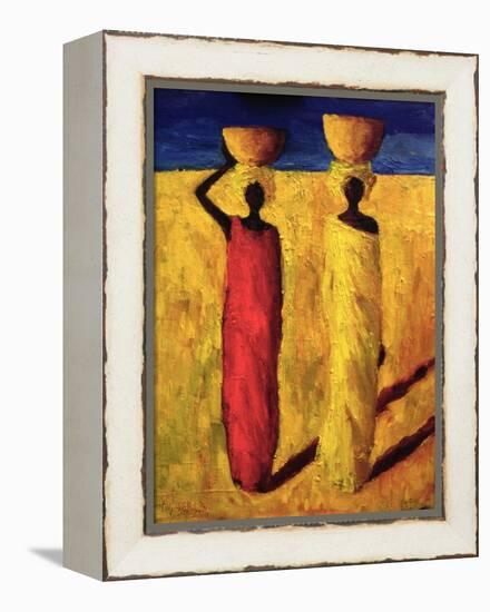 Calabash Girls, 1991-Tilly Willis-Framed Premier Image Canvas