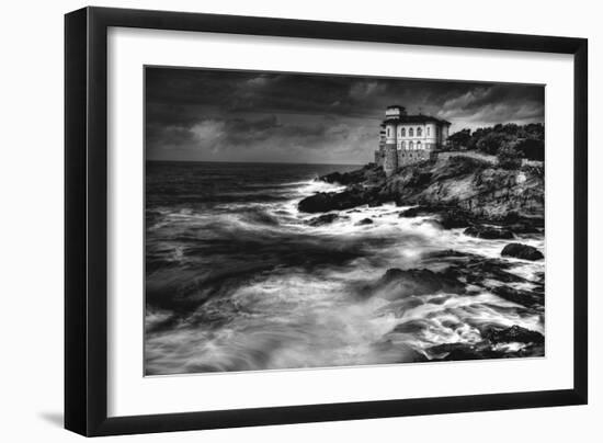 Calafuria.-Antonio Grambone-Framed Photographic Print